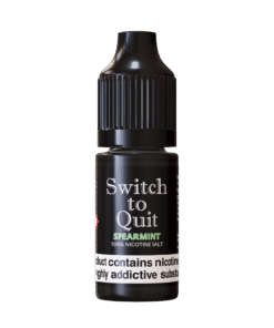 E-liquid Bottle, Flavour Spearmint, Strength 10mg